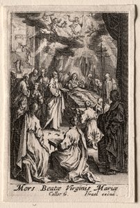 The Life of the Virgin: The Death of the Virgin by Jacques Callot