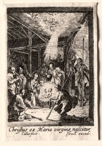 The Life of the Virgin: The Nativity by Jacques Callot