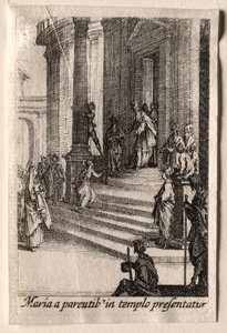 The Presentation of the Virgin in the Temple by Jacques Callot