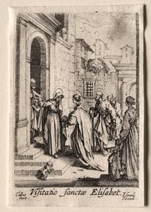 The Life of the Virgin: The Visitation by Jacques Callot
