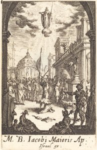 The Martyrdom of Saint James Major by Jacques Callot