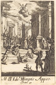 The Martyrdom of Saint James Minor by Jacques Callot