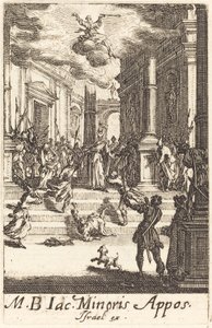 The Martyrdom of Saint James Minor by Jacques Callot