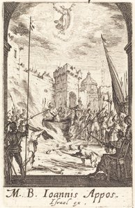 The Martyrdom of Saint John the Evangelist by Jacques Callot