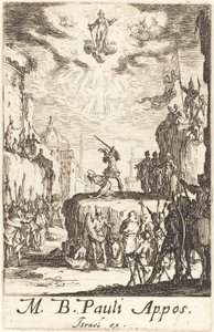 The Martyrdom of Saint Paul by Jacques Callot