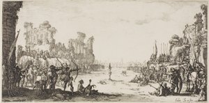 The Martyrdom of Saint Sebastian by Jacques Callot