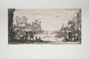 The Martyrdom of St. Sebastian by Jacques Callot