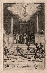 The Martyrdom of the Apostles: St. Barnabas