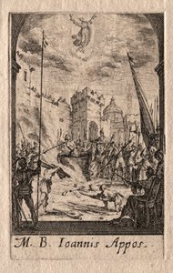 The Martyrdom of the Apostles: St. John the Evangelist by Jacques Callot