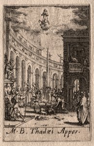 The Martyrdom of the Apostles: St. Thaddeus by Jacques Callot