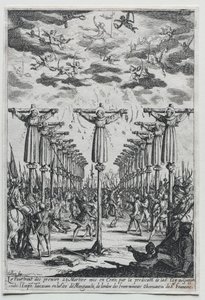 The Martyrs of Japan by Jacques Callot