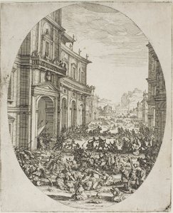 The Massacre of the Innocents (Second plate) by Jacques Callot
