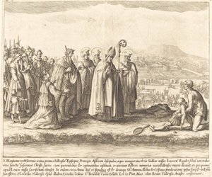 The Miracle of Saint Mansuy by Jacques Callot