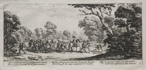 The Miseries of War: Arrest of Malefactors by Jacques Callot