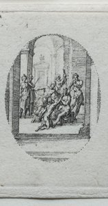 The Mysteries of the Passion: Christ Crowned with Thorns by Jacques Callot
