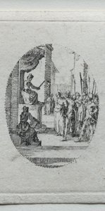 Christ before Pilate by Jacques Callot