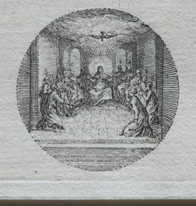 The Mysteries of the Passion: The Descent of the Holy Spirit by Jacques Callot