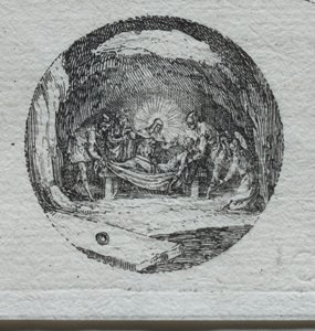 The Mysteries of the Passion: The Entombment by Jacques Callot