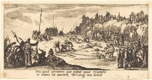 The Nailing to the Cross by Jacques Callot