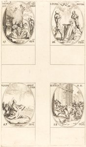The Nativity, St. Stephen, St. John, Holy Innocents by Jacques Callot