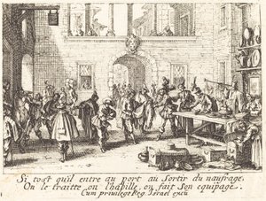 The Parents Bestow Gifts by Jacques Callot