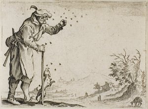 The Peasant Attacked by Bees, from The Caprices