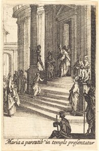 The Presentation of the Virgin by Jacques Callot