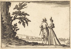 The Promenade by Jacques Callot