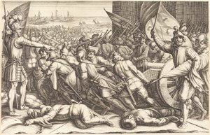 The Re-embarkation of the Troops by Jacques Callot