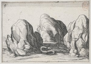 The Serpent - no. 9 from the series by Jacques Callot