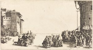 The Slave Market by Jacques Callot