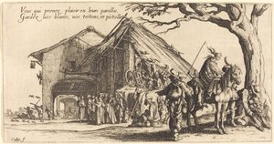 The Stopping Place by Jacques Callot
