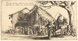 The Stopping Place by Jacques Callot