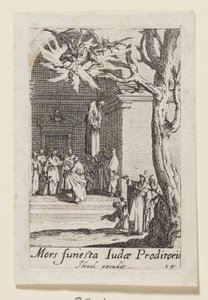 The Suicide of Judas the Traitor by Jacques Callot