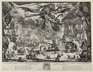 The Temptation of Saint Anthony by Jacques Callot