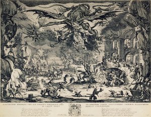 The Temptation of Saint Anthony by Jacques Callot