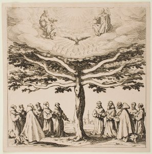 The Tree of St. Francis by Jacques Callot