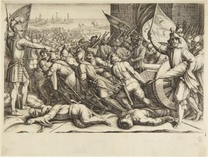 The Troops Reembarking by Jacques Callot