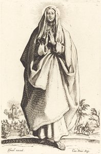 The Virgin by Jacques Callot