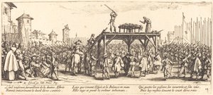 The Wheel by Jacques Callot