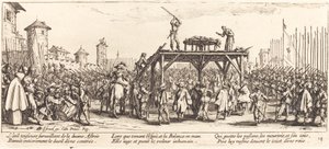 The Wheel by Jacques Callot