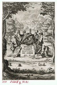 Titlepage to Sacra Cosmologia by Jacques Callot
