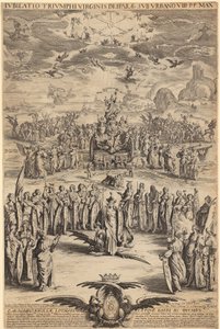 Triumph of the Virgin Mary by Jacques Callot