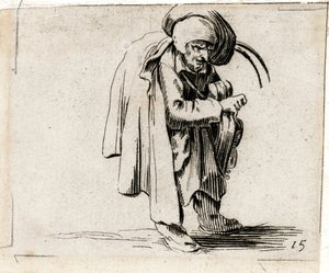 Various Hunchback Figures by Jacques Callot