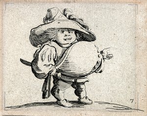 Varie Figure Gobbi by Jacques Callot