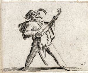 Various Hunchbacked Figures by Jacques Callot
