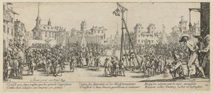 Gallows, Plate 10 from the Series "Horrors of War"