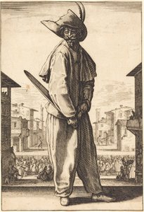 Zanni by Jacques Callot