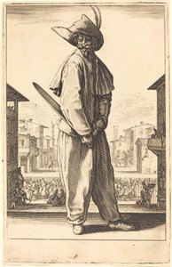 Zanni by Jacques Callot