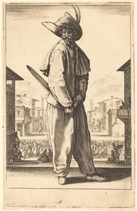 Zanni by Jacques Callot